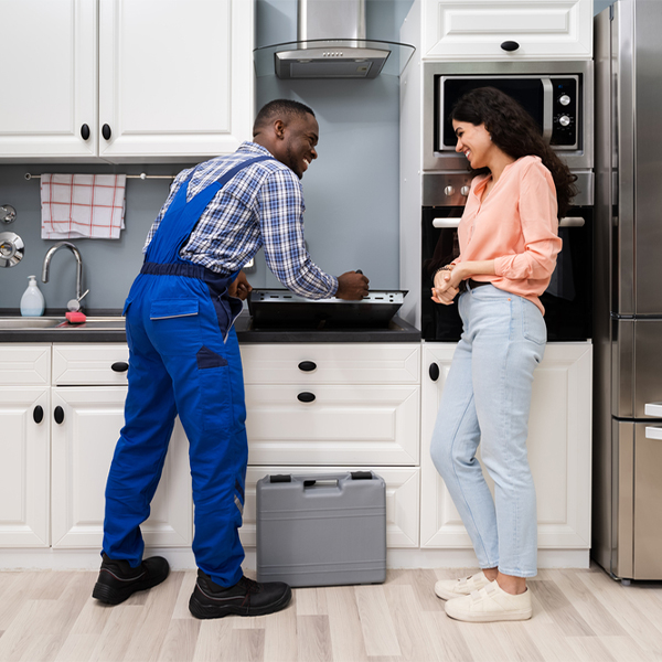 can you provide an estimate for cooktop repair before beginning any work in Lupton City Tennessee